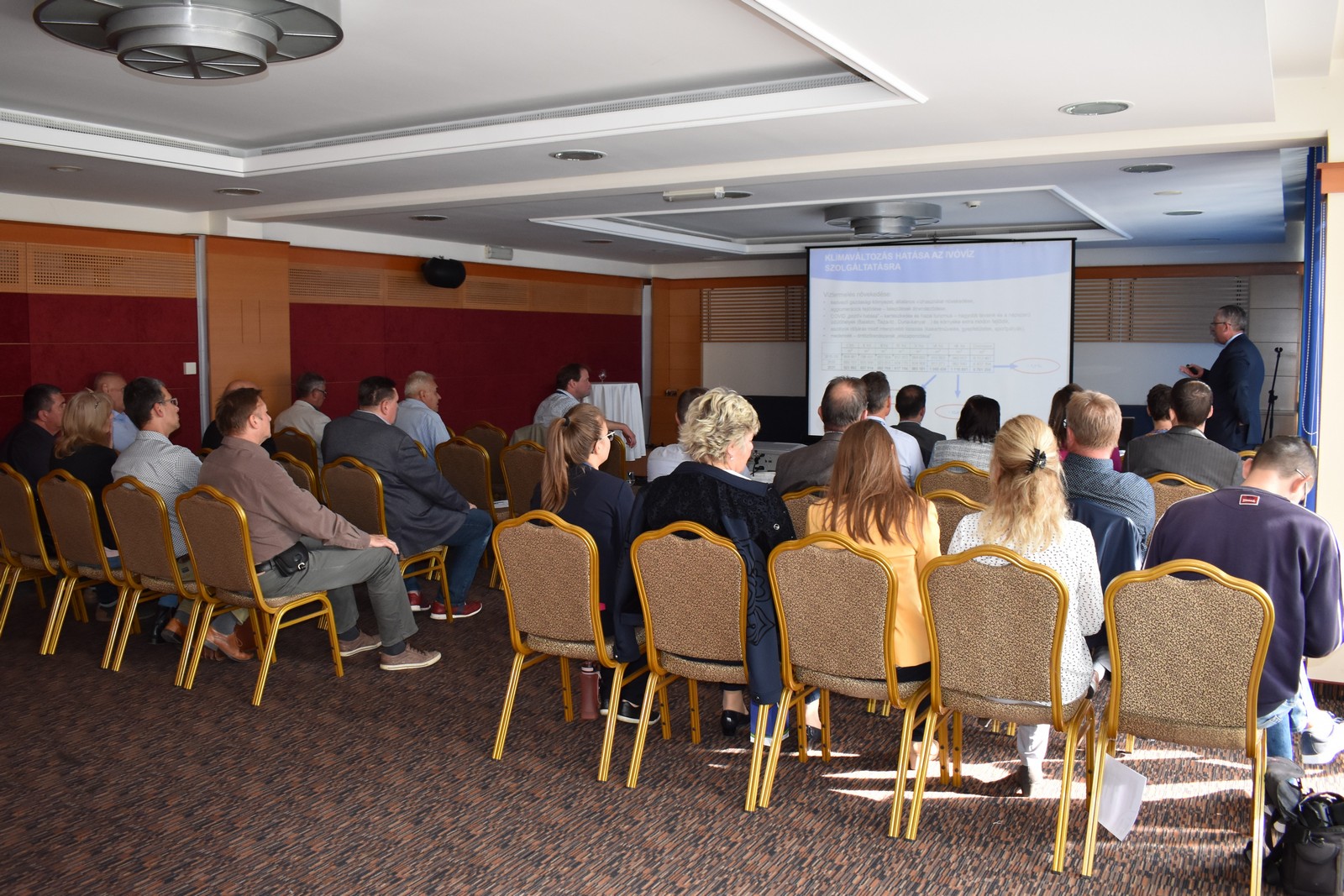 A klímaváltozás hatásai a víziközmű-szolgáltatásra workshop