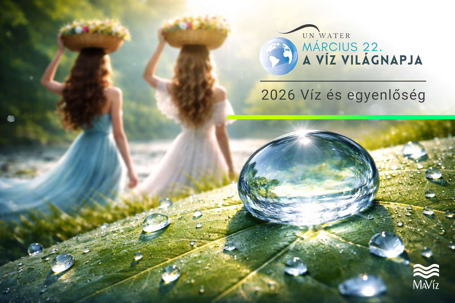 A Víz Világnapja 2026 – Az esélyt teremtő víz